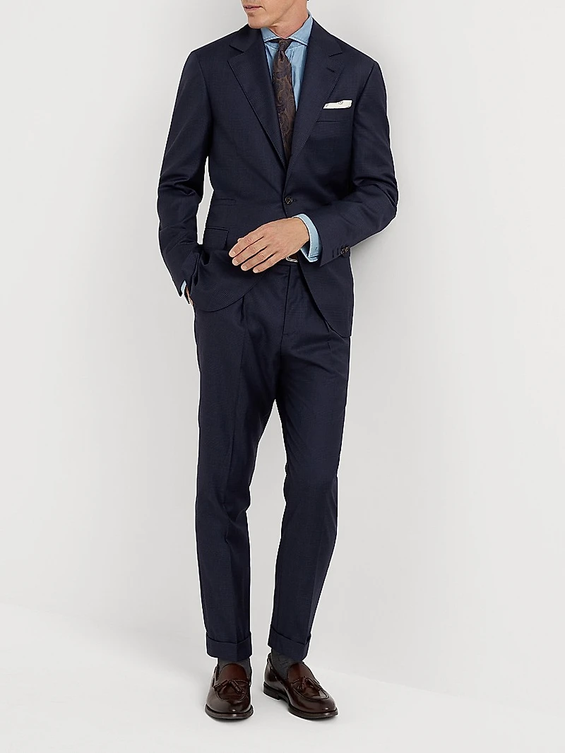 Virgin Wool Prince of Wales Blazer