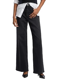 High-Rise Wide-Leg Jeans