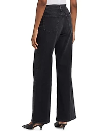 High-Rise Wide-Leg Jeans