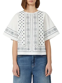 Cotton Poplin Top