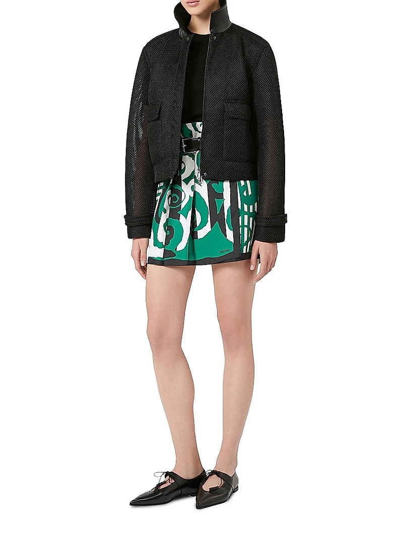 Boxy Jacket Technical Mesh