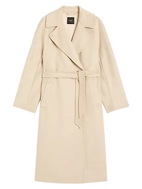 Resina Virgin Wool Belted Coat