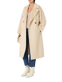 Resina Virgin Wool Belted Coat