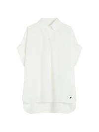 Straight Fit Cotton Poplin Shirt