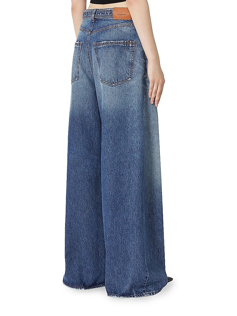 Oversize Jeans with Belt