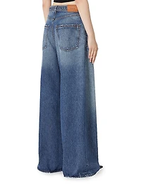 Oversize Jeans with Belt