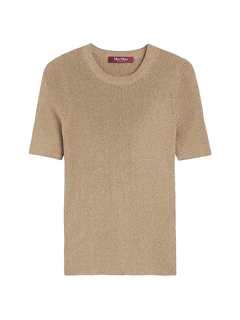 Slim Fit Lurex Sweater