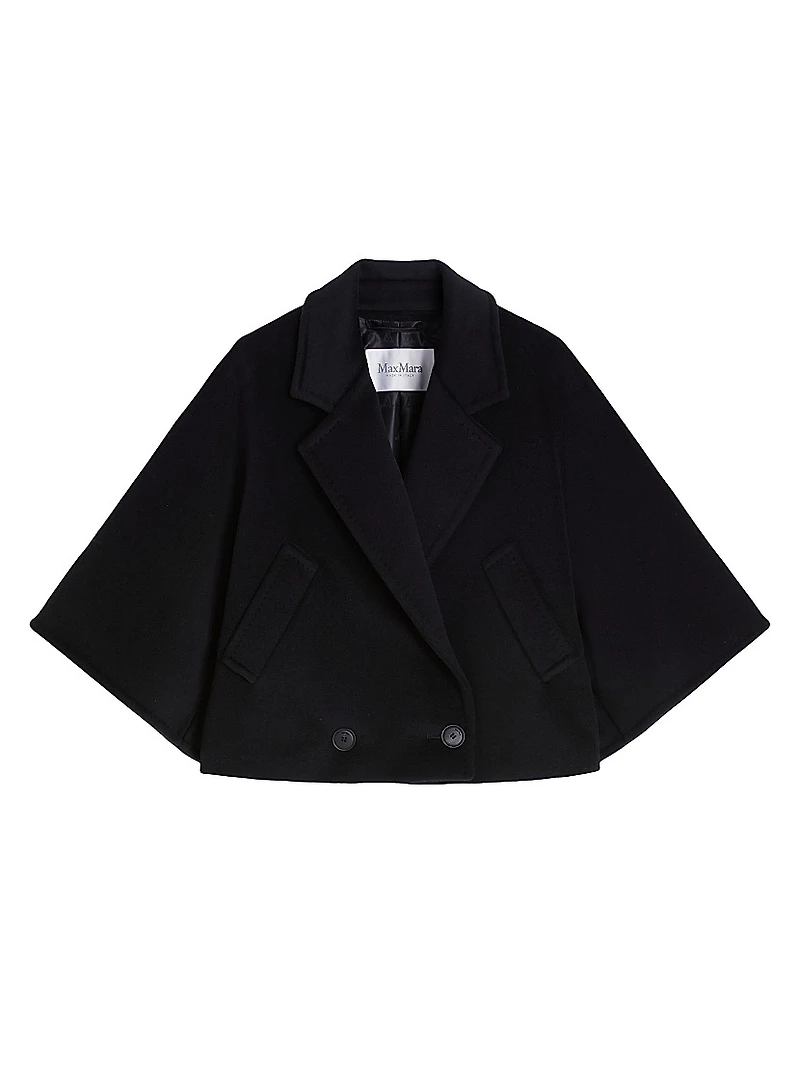 Wool And Cashmere Cropped Jacket
