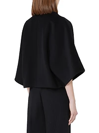 Wool And Cashmere Cropped Jacket