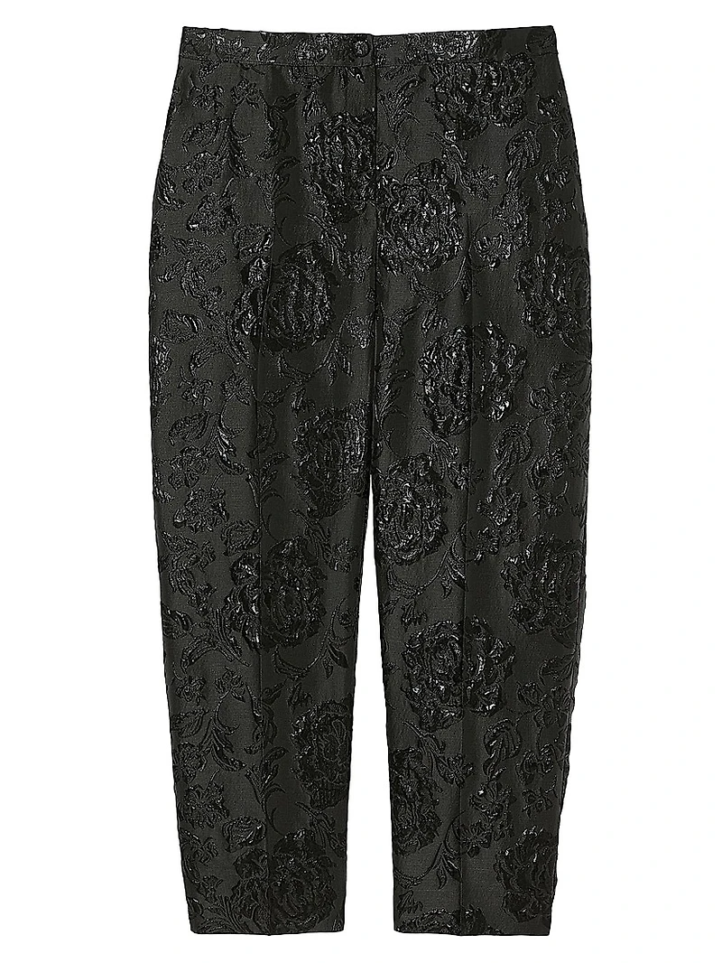 Jacquard Trousers