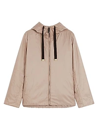 Padded Hooded Jacket Water Repellent Canvas
