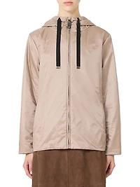 Padded Hooded Jacket Water Repellent Canvas