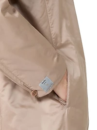 Padded Hooded Jacket Water Repellent Canvas