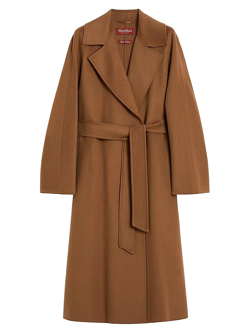 Wool Cashmere and Silk Coat