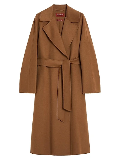 Wool Cashmere and Silk Coat