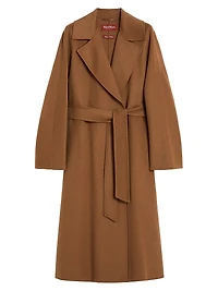 Wool Cashmere and Silk Coat