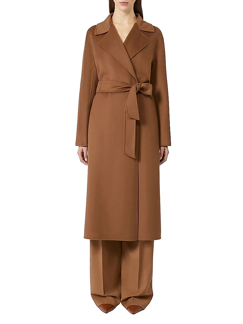 Wool Cashmere and Silk Coat