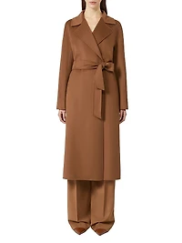 Wool Cashmere and Silk Coat
