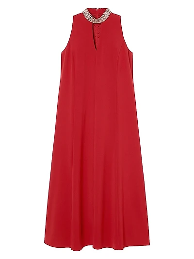 Cady Dress with Embroidery