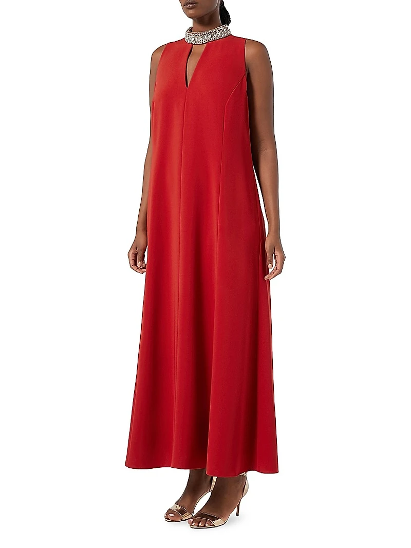 Cady Dress with Embroidery