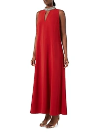 Cady Dress with Embroidery