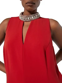 Cady Dress with Embroidery