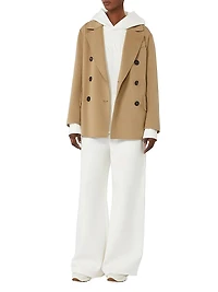 Double Breasted Wool Jacket