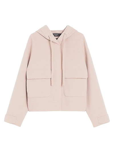 Hooded Wool Jacket