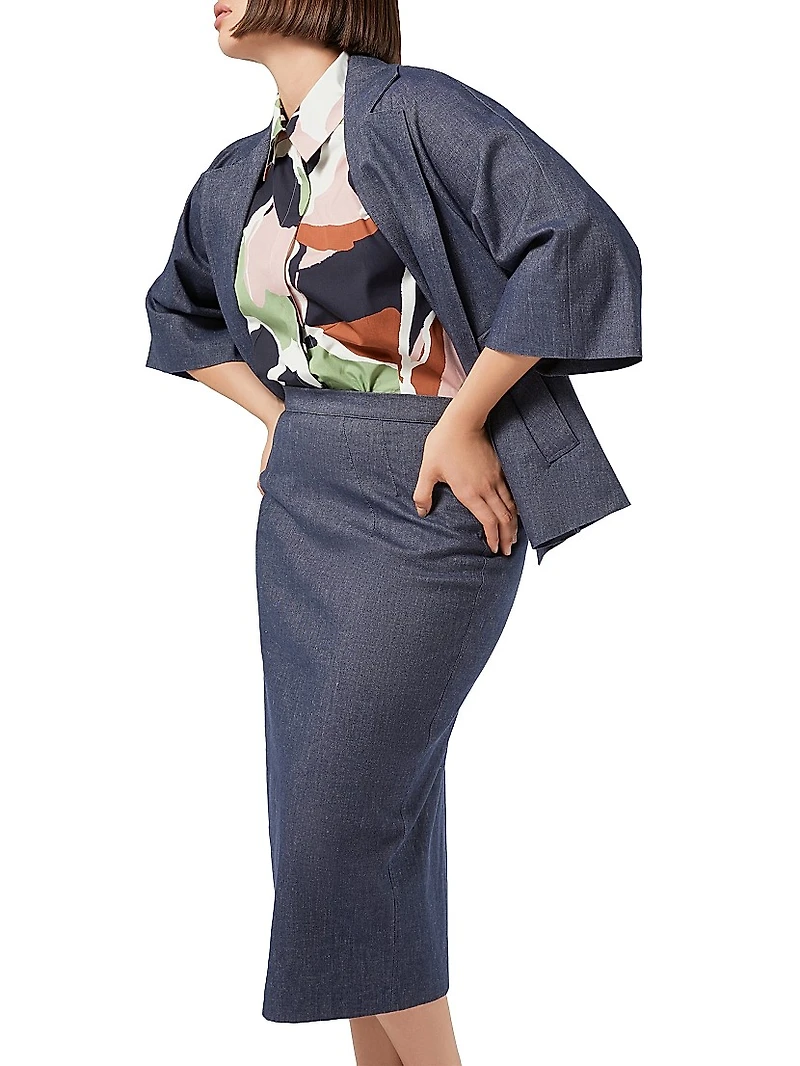 Printed Poplin Shirt
