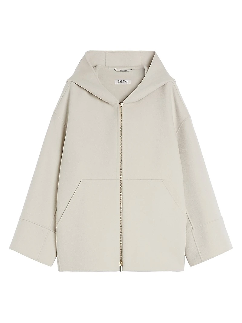 Double Faced Wool Sweatshirt