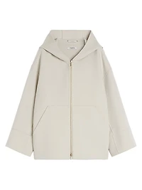 Double Faced Wool Sweatshirt