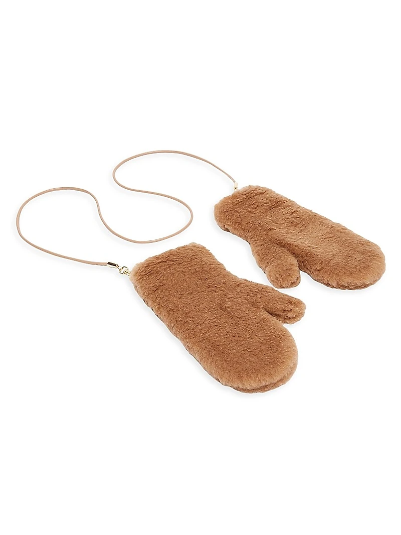 Teddy Fabric Mittens