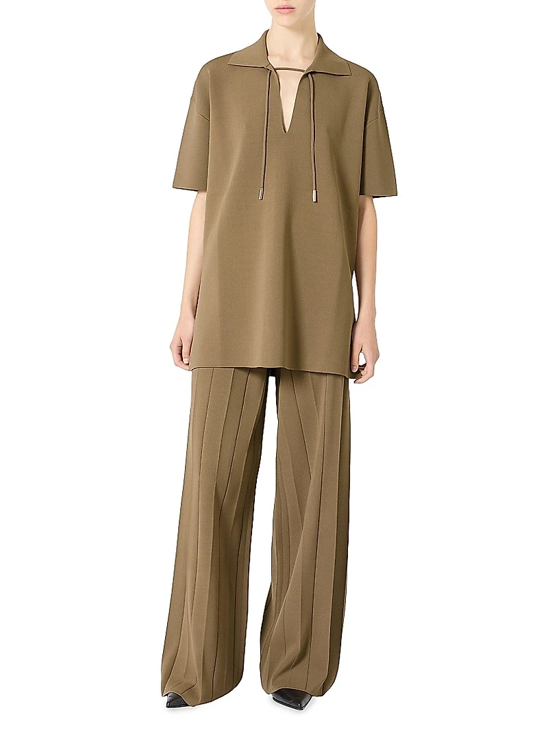 Viscose Crepe Yarn Trousers