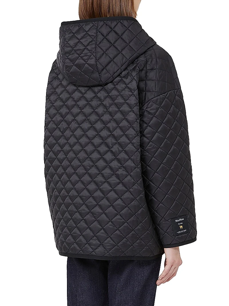 Reversible Padded Jacket Water Repellent Canvas
