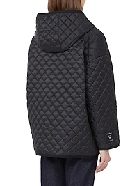 Reversible Padded Jacket Water Repellent Canvas