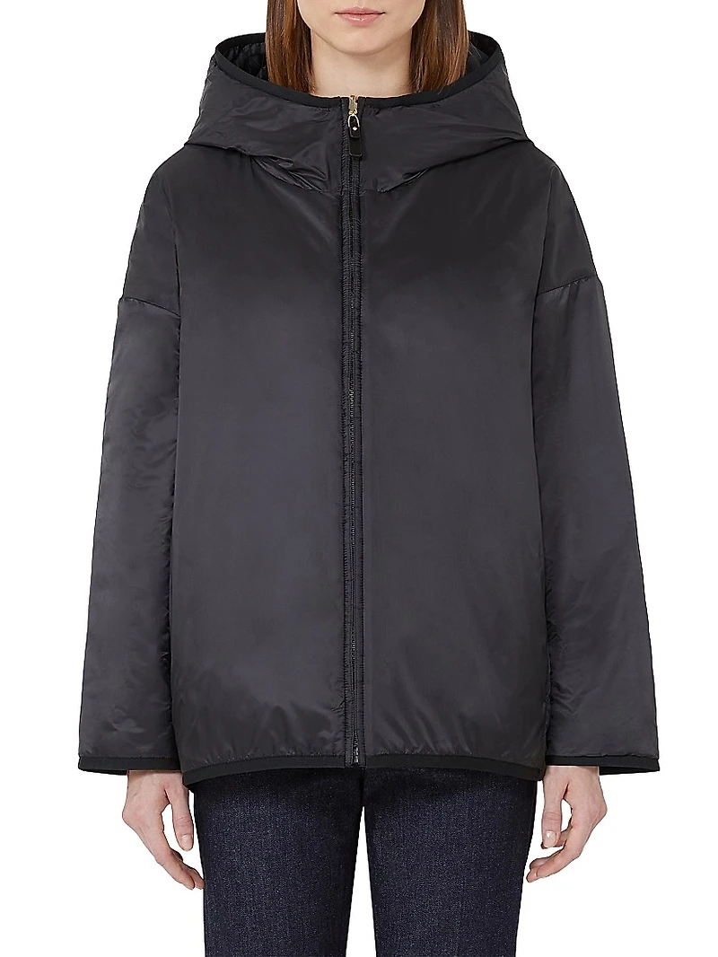 Reversible Padded Jacket Water Repellent Canvas