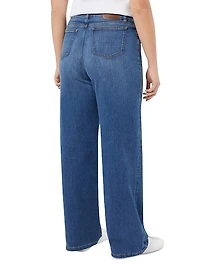 Denim Wide Leg Jeans