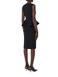 Technical Jersey Sheath Dress