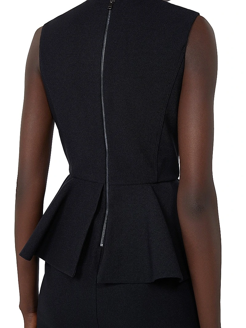 Technical Jersey Sheath Dress