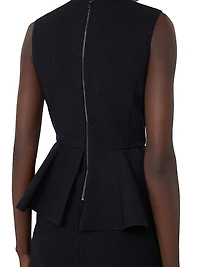 Technical Jersey Sheath Dress