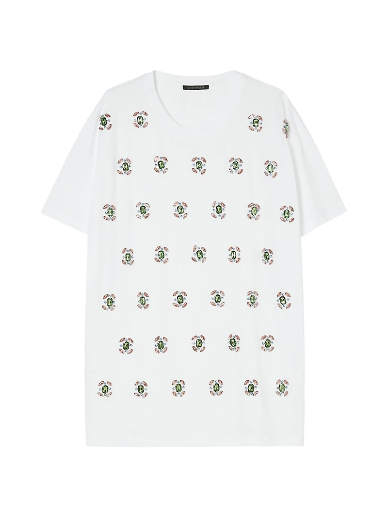 Embroidered Jersey T-Shirt