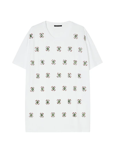 Embroidered Jersey T-Shirt