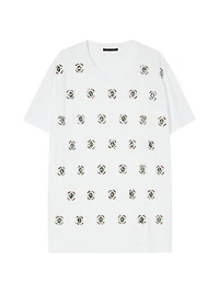 Embroidered Jersey T-Shirt