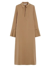 Silk Crepe De Chine Dress