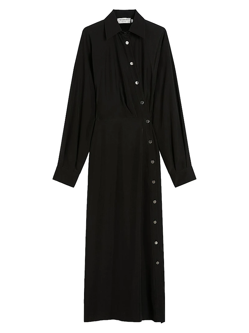 Asymmetrical Shirt Dress