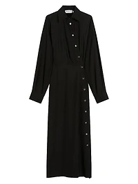 Asymmetrical Shirt Dress