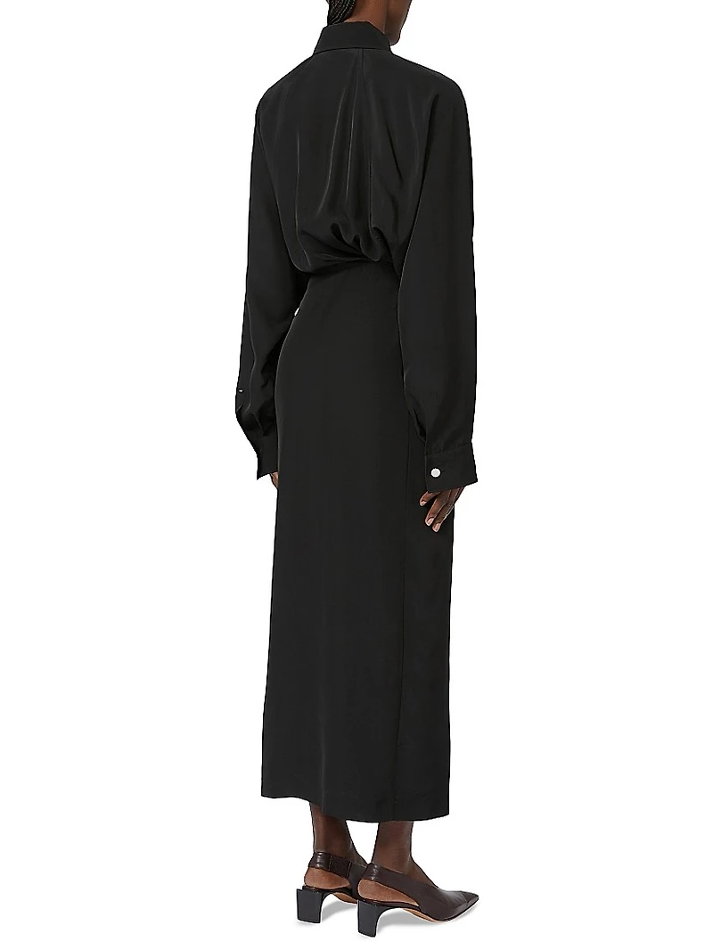 Asymmetrical Shirt Dress