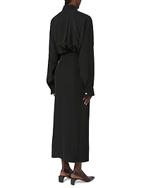 Asymmetrical Shirt Dress