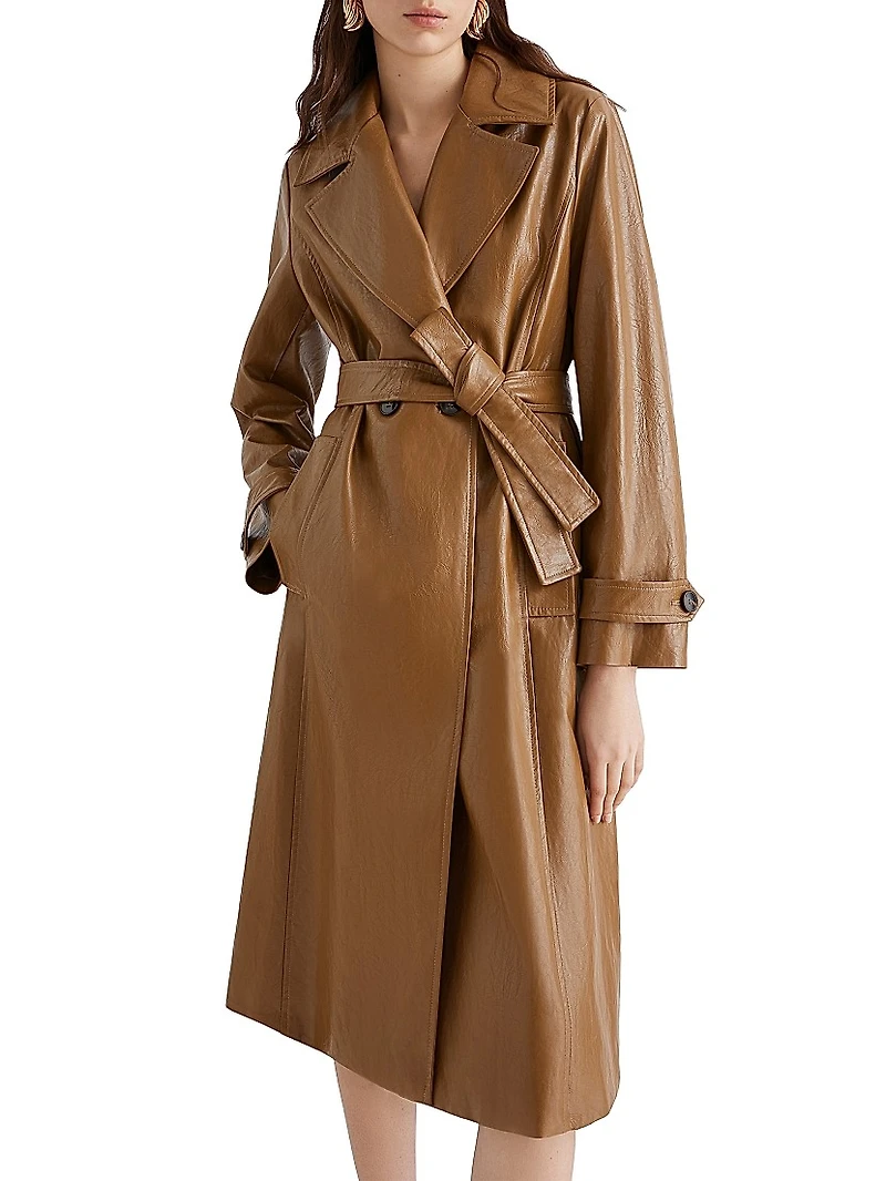 Double Breasted Trench Coat