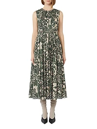 Printed Cotton Voile Dress
